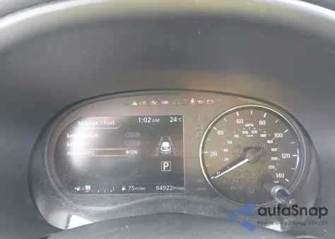 2021 Nissan Kicks Sr Xtronic Cvt z USA, uszkodzony, nr VIN 3N1CP5DV1ML559600